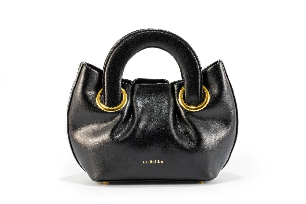 Subella London LONDON Mini Tote Black Eco Leather
