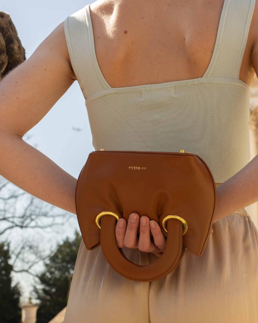 Subella London LONDON Mini Tote Tan Eco Leather