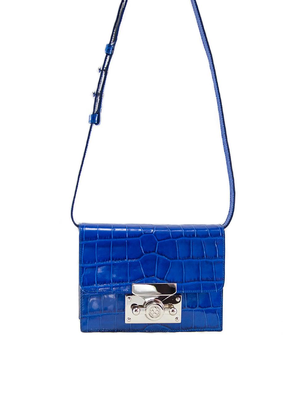 Subella London Saya • Electric Blue Croc