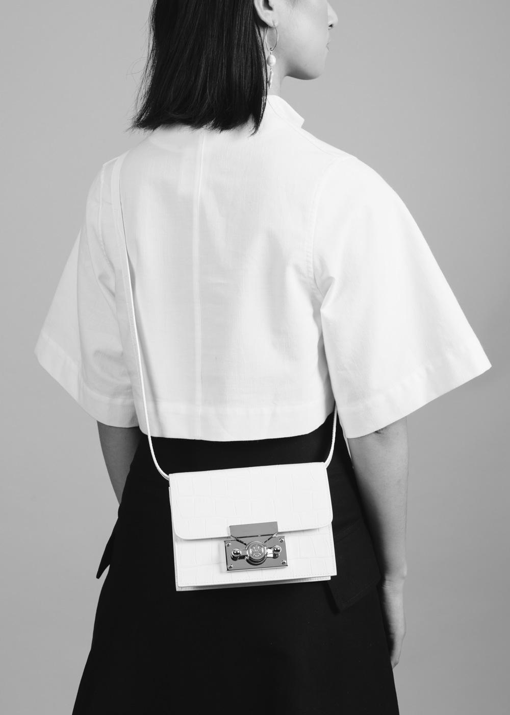 Subella London Saya • White Croc