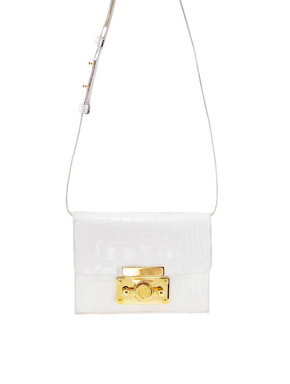 Subella London Saya • White Croc