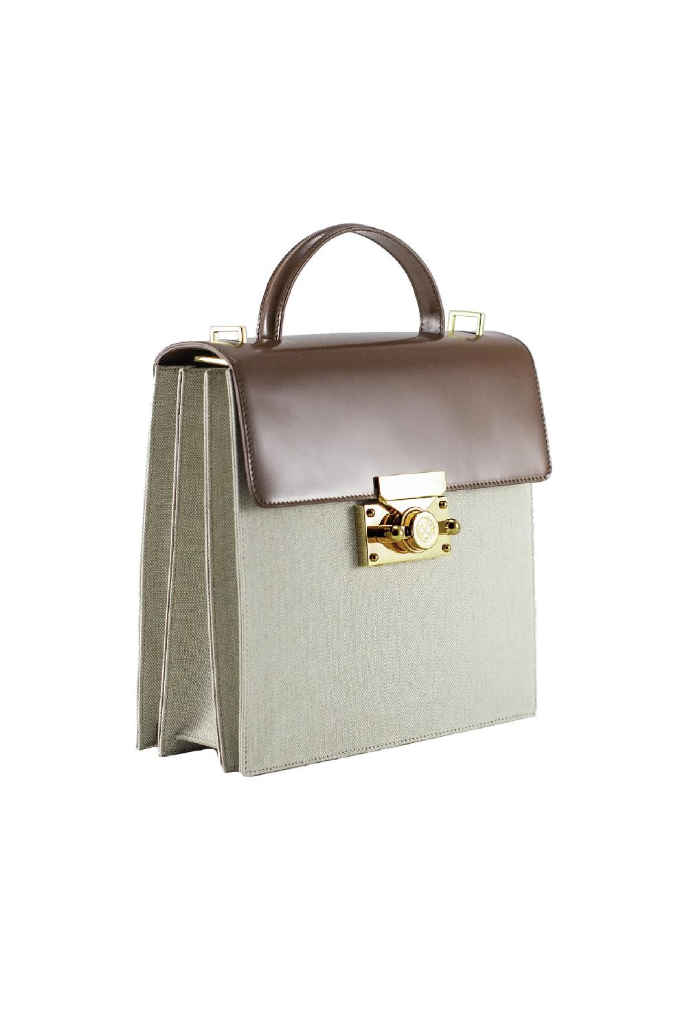 Subella London Silvy Backpack • Tan & Canvas