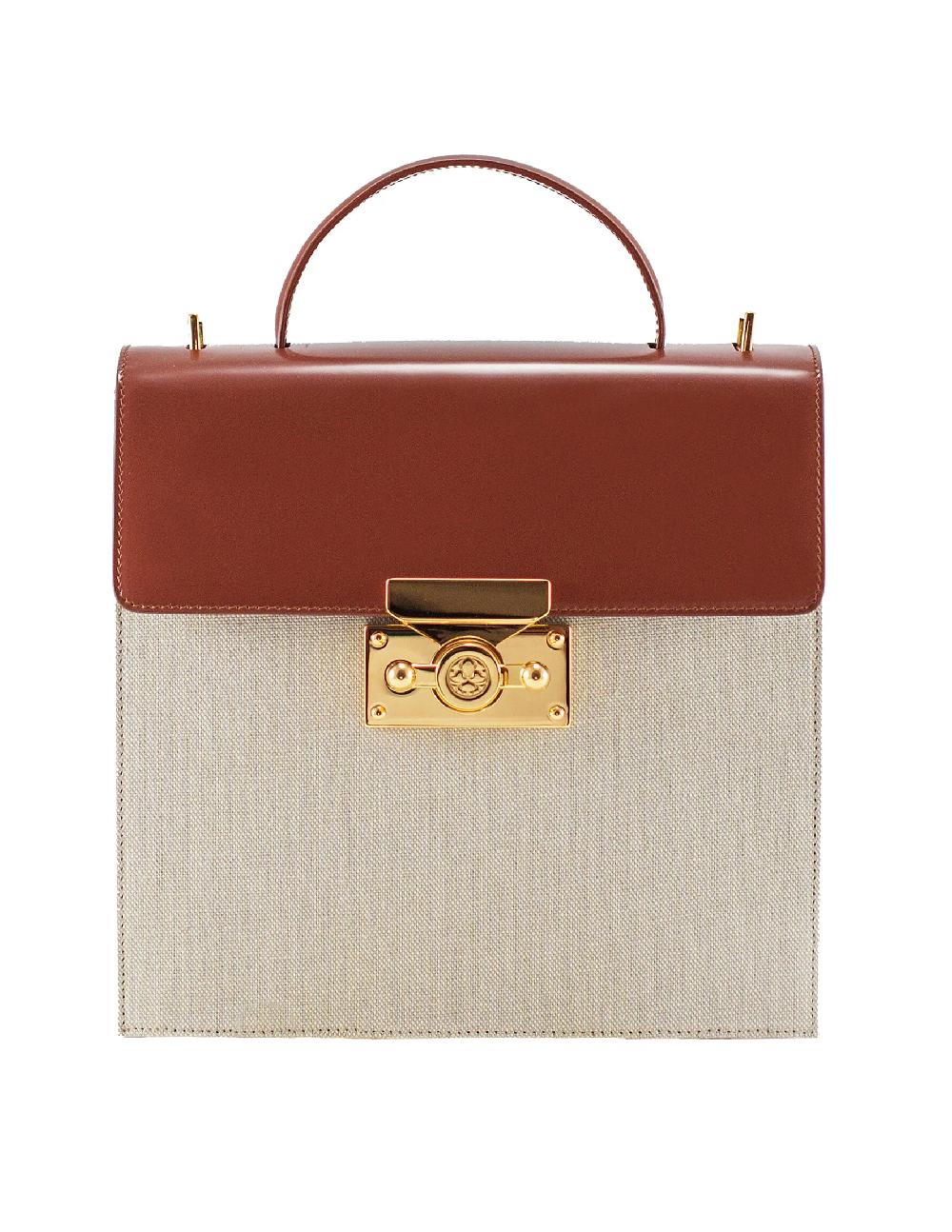 subella london Silvy Backpack • Tan & Canvas