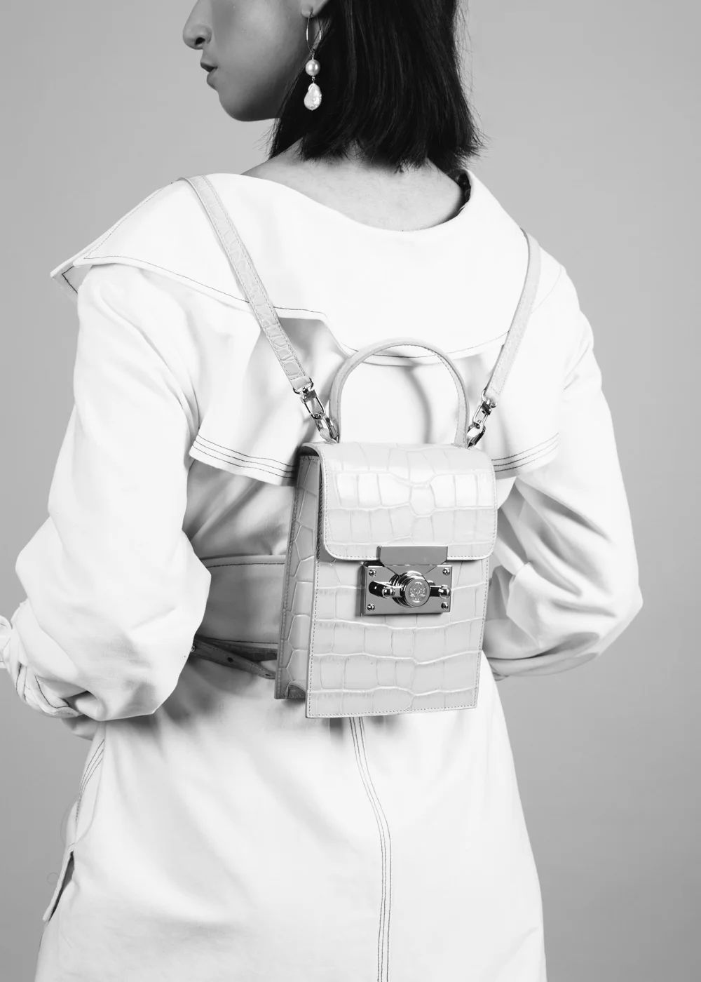 Subella London Silvy • Pastel Blue Croc