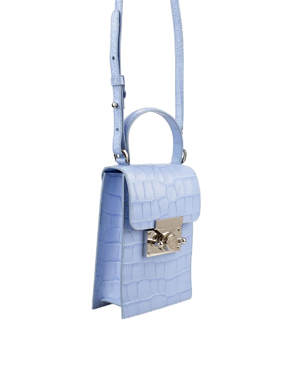 Subella London Silvy • Pastel Blue Croc