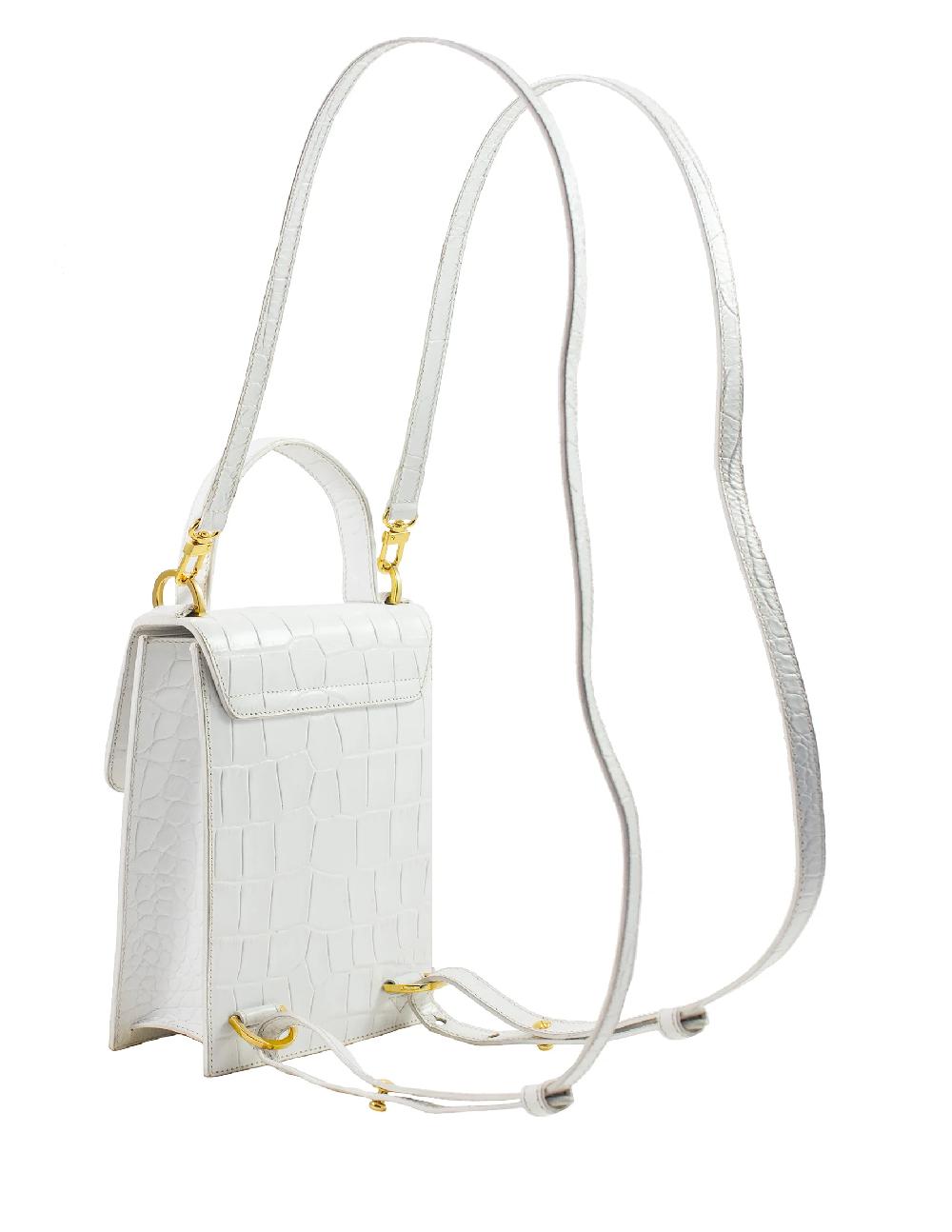 Subella London Silvy • White Croc