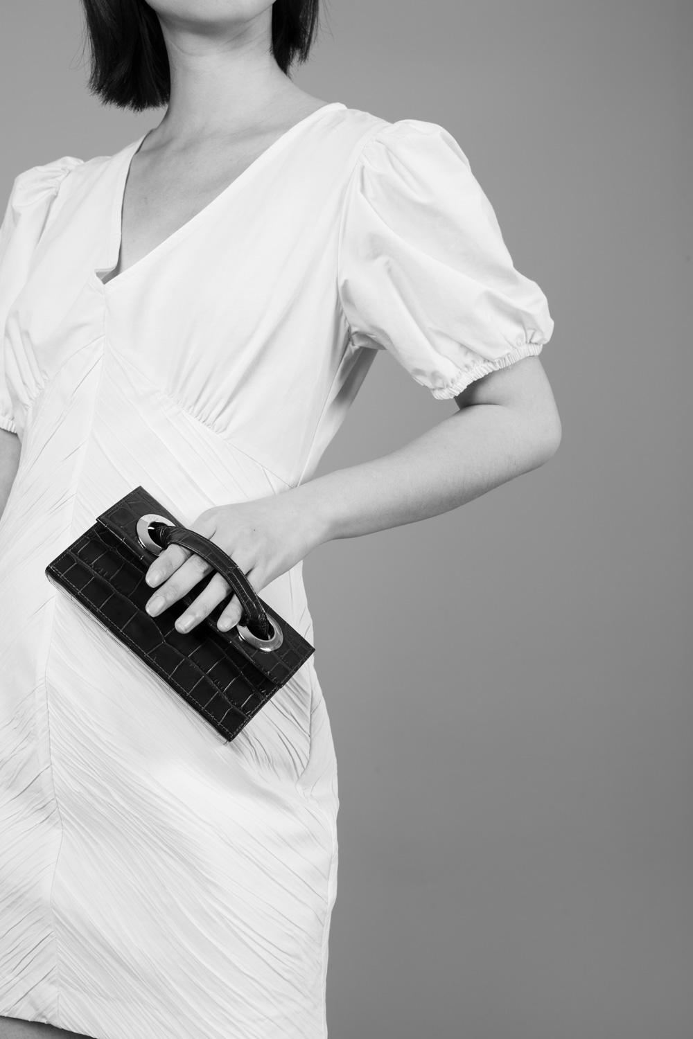 Subella London Tito • Pastel Blue Croc & Silver