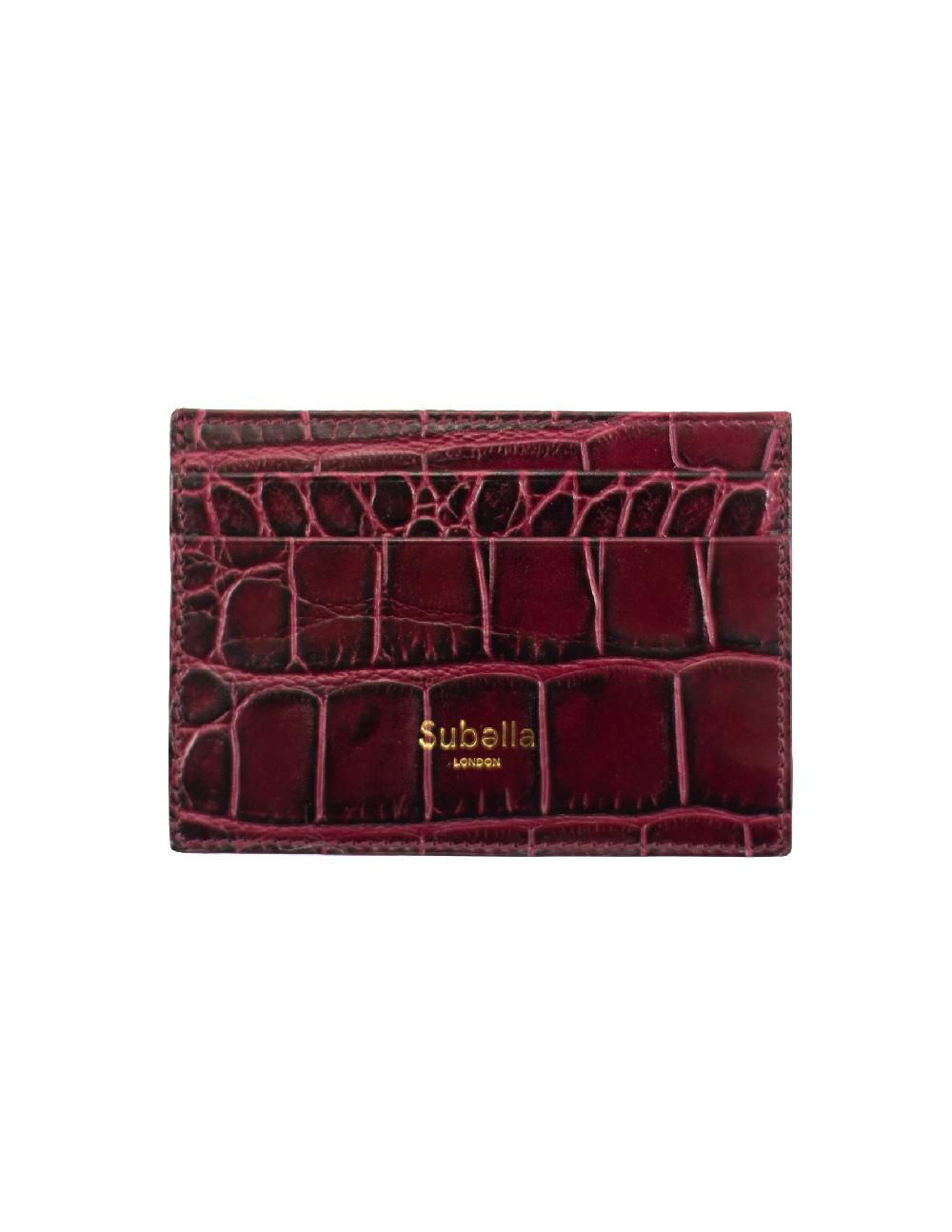Subella London Wine Croc Cardholder