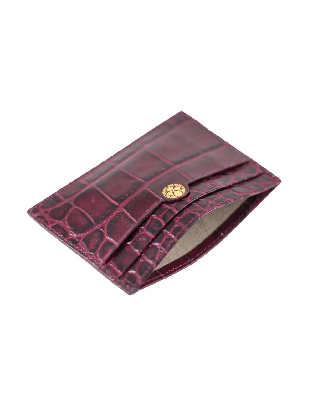 Subella London Wine Croc Cardholder