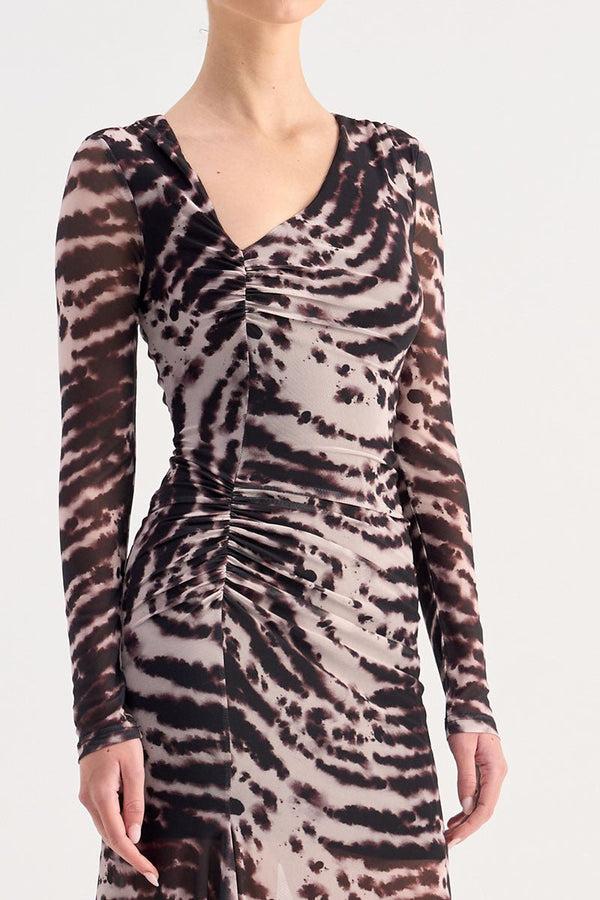 Suboo Alexis Long Sleeve Maxi Dress