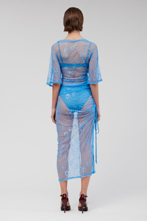 Suboo Benny Ruched Side Midi Skirt