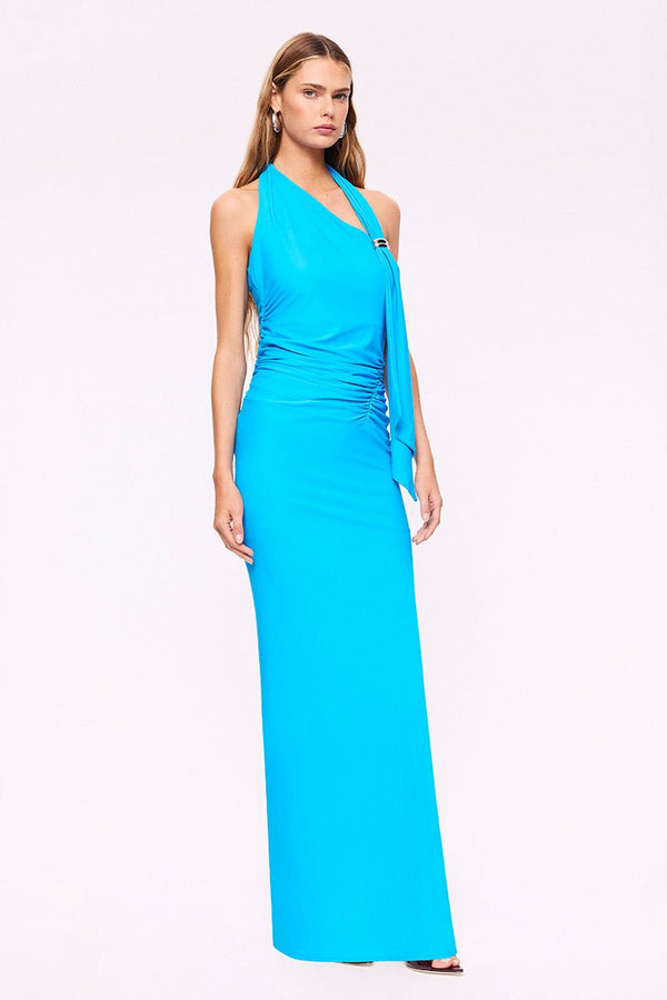 Suboo Bianca Asymmetric Midi Dress