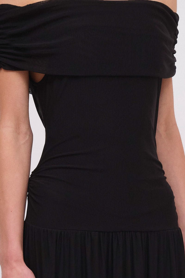 Suboo Christy Mesh Off Shoulder Dress