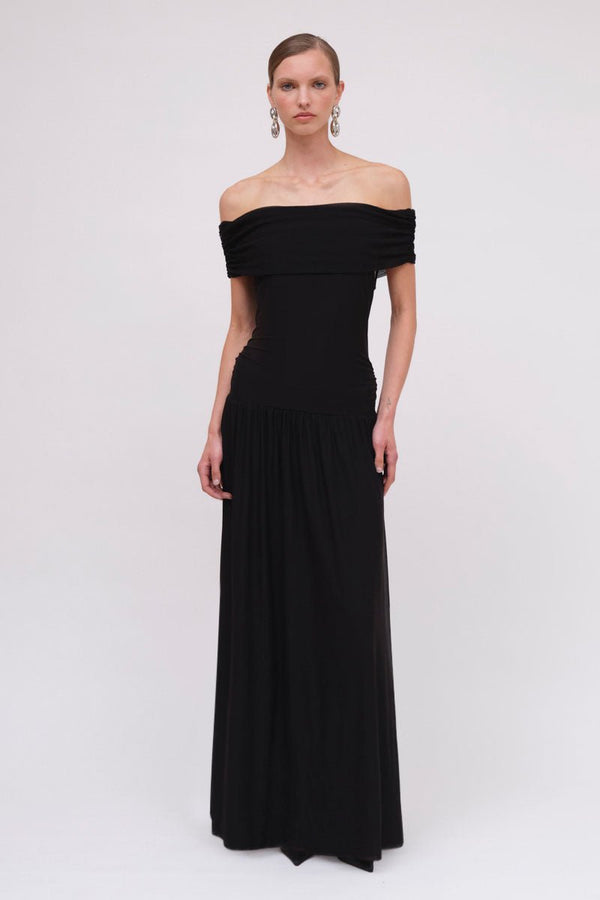 suboo Christy Mesh Off Shoulder Dress