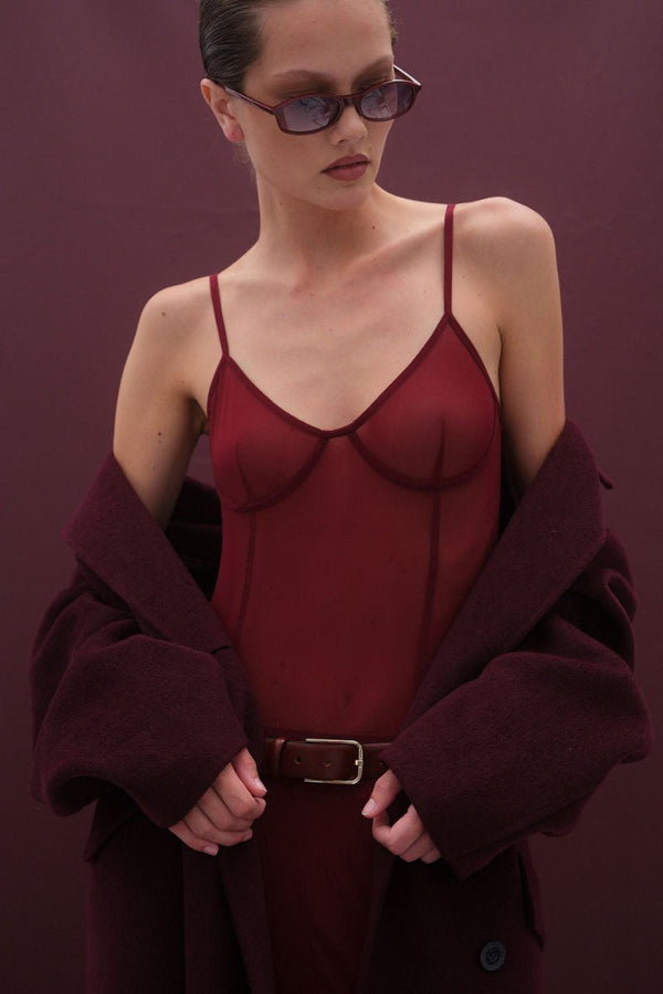 Suboo Christy Mesh Panelled Bodysuit