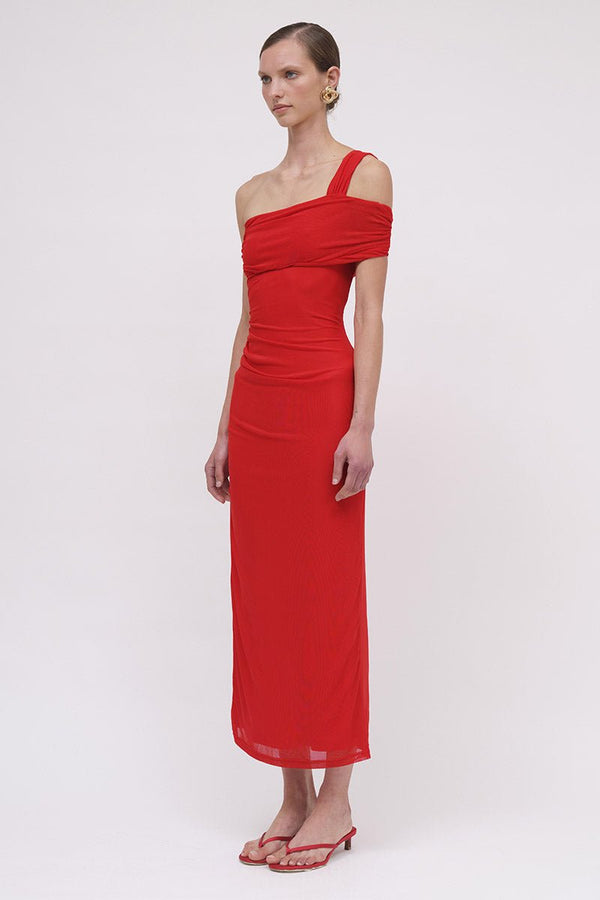 Suboo Christy Off Shoulder Maxi - Red