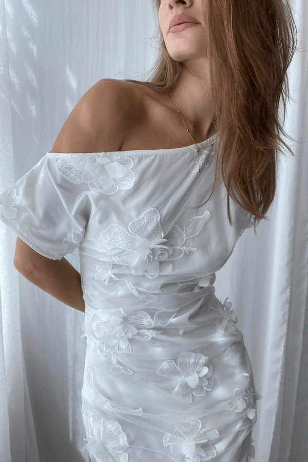 Suboo Dylan Flower Tulle Mini