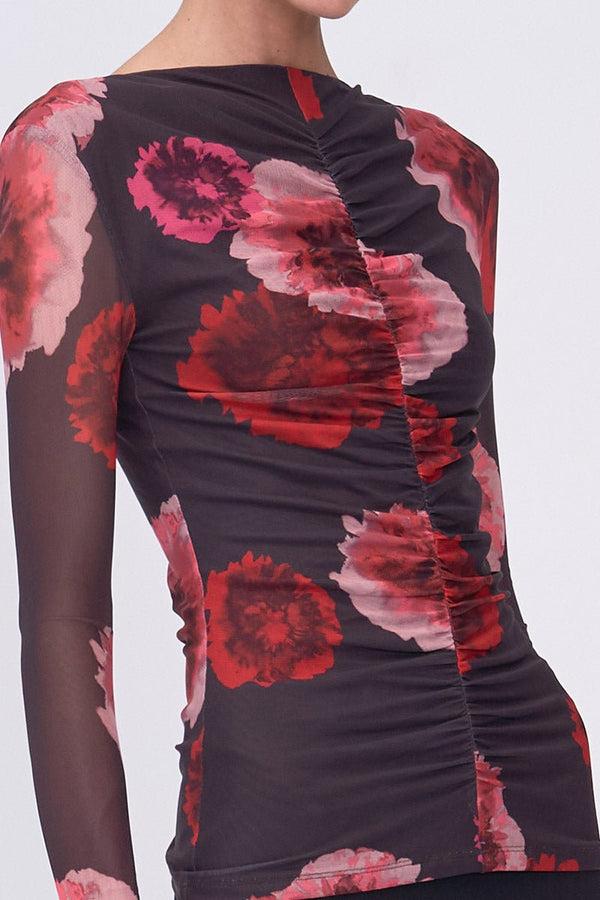 Suboo Frida Ruched Front Long Sleeve Top