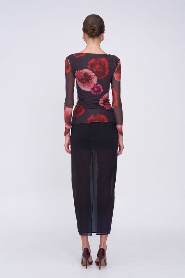 Suboo Frida Ruched Front Long Sleeve Top
