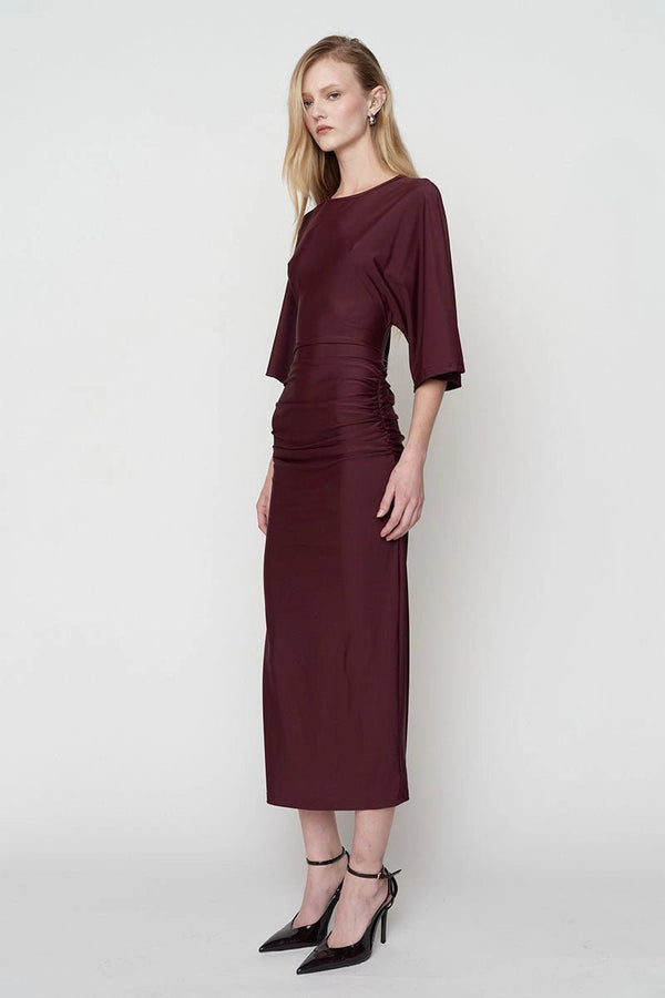 Suboo Ivy Cape Sleeve Maxi - Mulberry