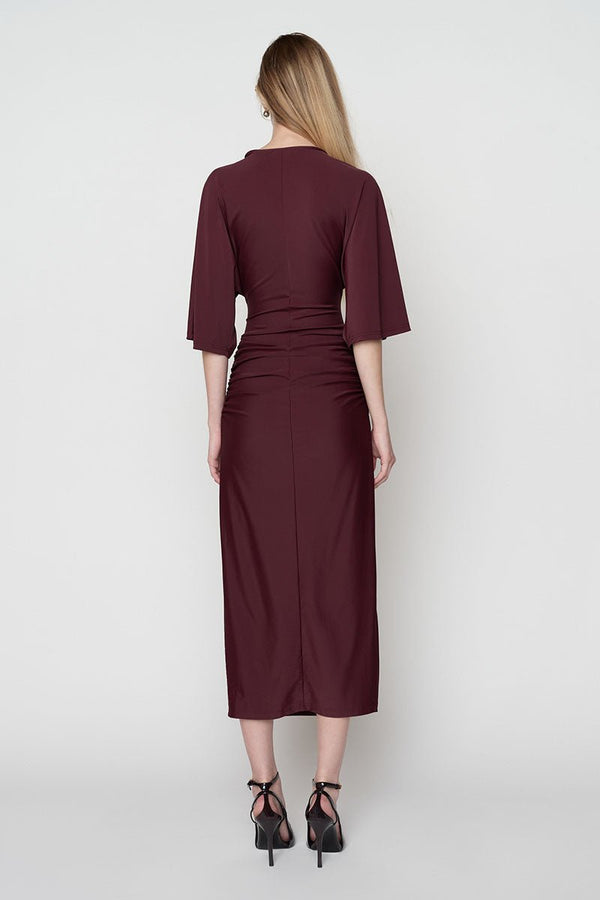 Suboo Ivy Cape Sleeve Maxi - Mulberry