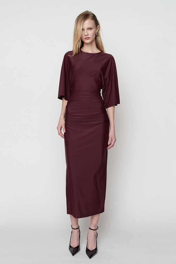 suboo Ivy Cape Sleeve Maxi - Mulberry