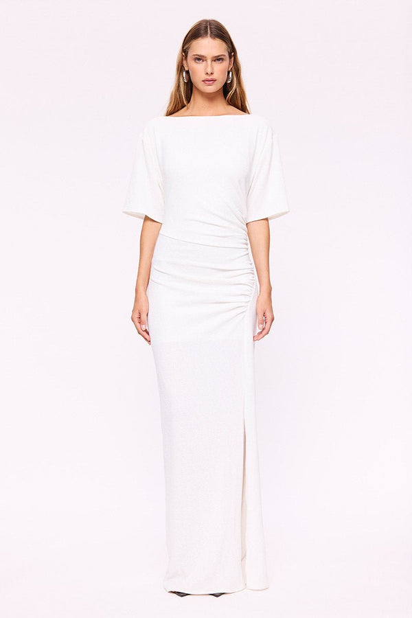 suboo Kristen Ruched Maxi Dress