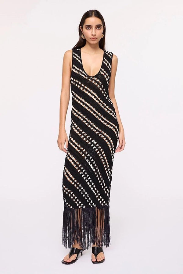 suboo Lexi Crochet Maxi Dress