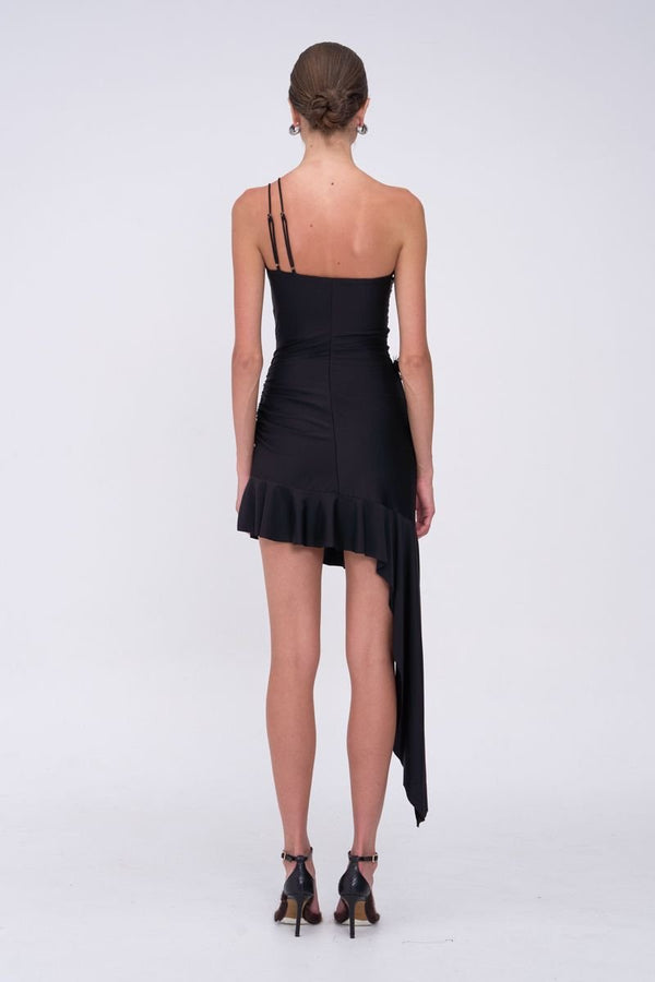 Suboo Mika Sequin Assymetrical Mini