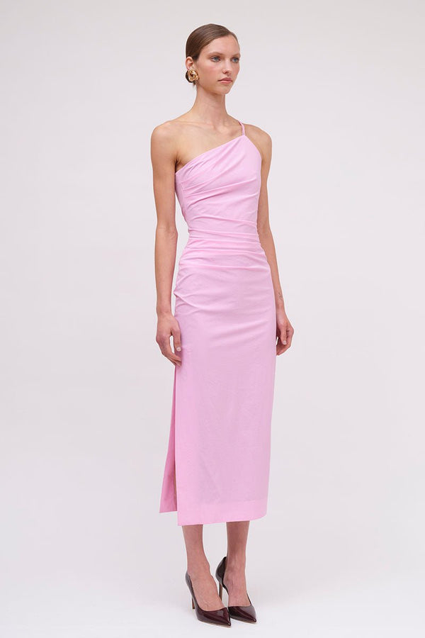 Suboo Montie One Shoulder Maxi Dress - Pink