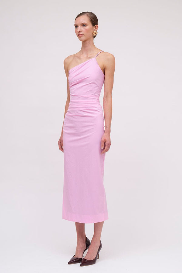 Suboo Montie One Shoulder Maxi Dress - Pink