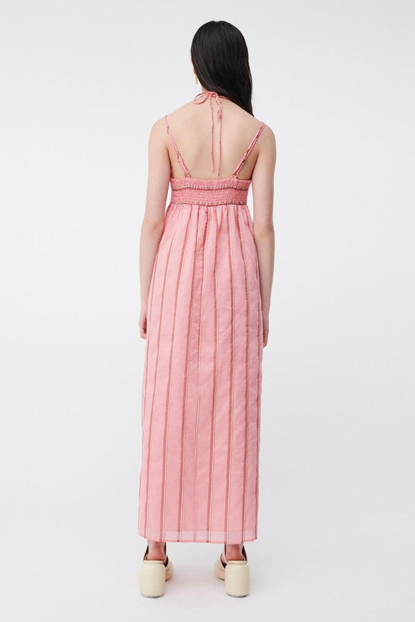 Suboo Pablo Strappy Cutout Maxi Dress - Pink