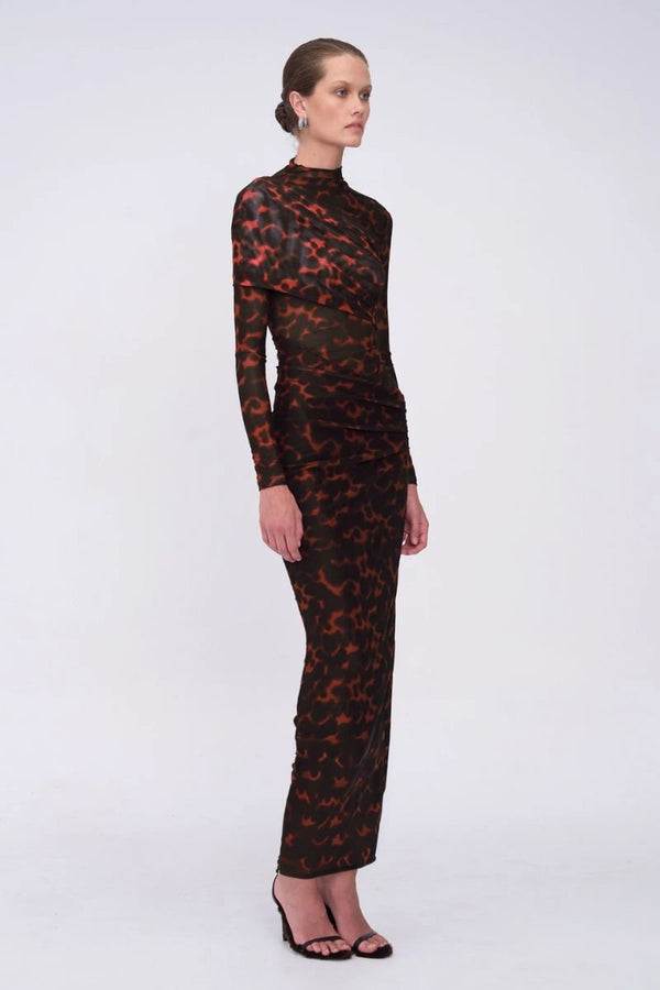 suboo Remi Tortoiseshell Maxi Dress