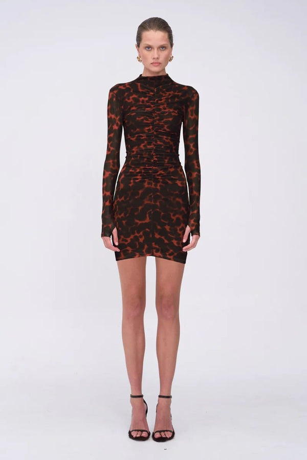 Suboo Remi Tortoiseshell Mini Dress