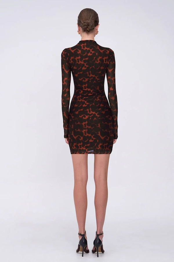 Suboo Remi Tortoiseshell Mini Dress