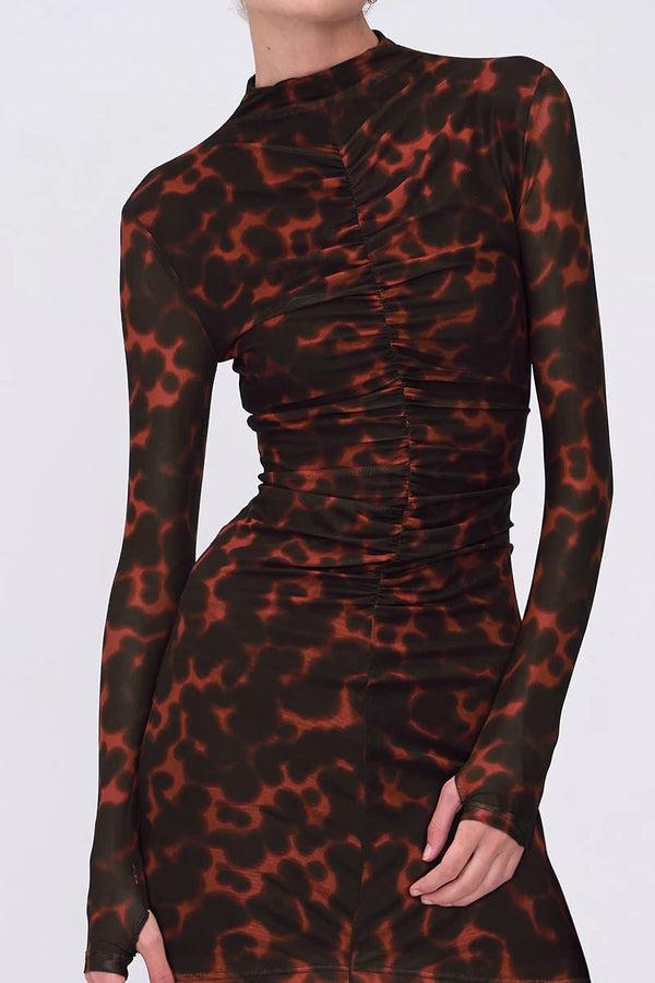 Suboo Remi Tortoiseshell Mini Dress