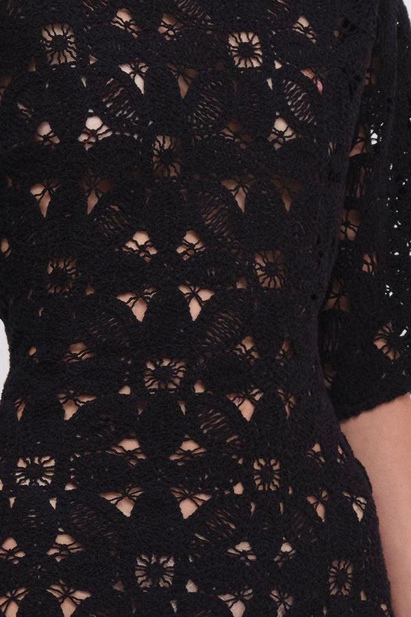 Suboo Rocky Embroidery Crochet Mini