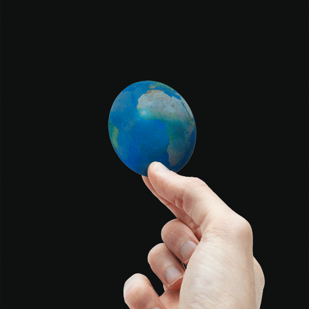 Suck Uk Animated Moon & Earth Magnets