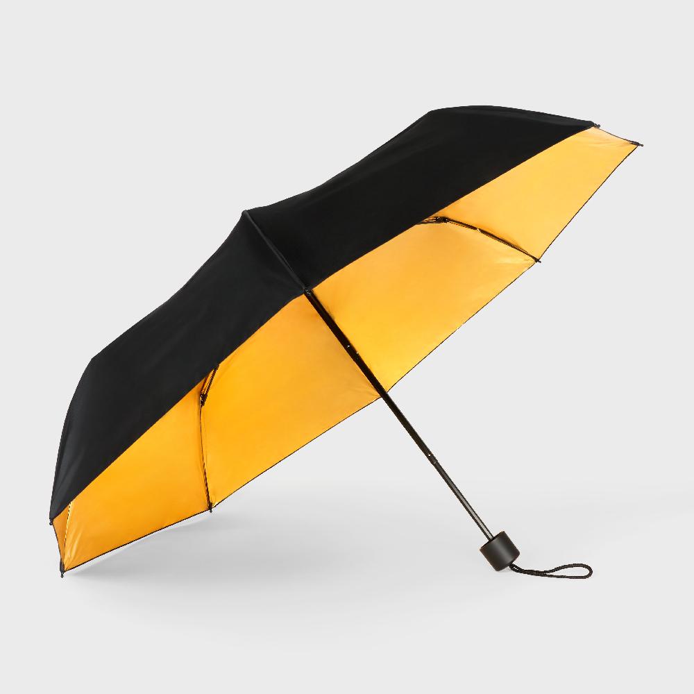 Suck Uk Black & Gold Umbrella