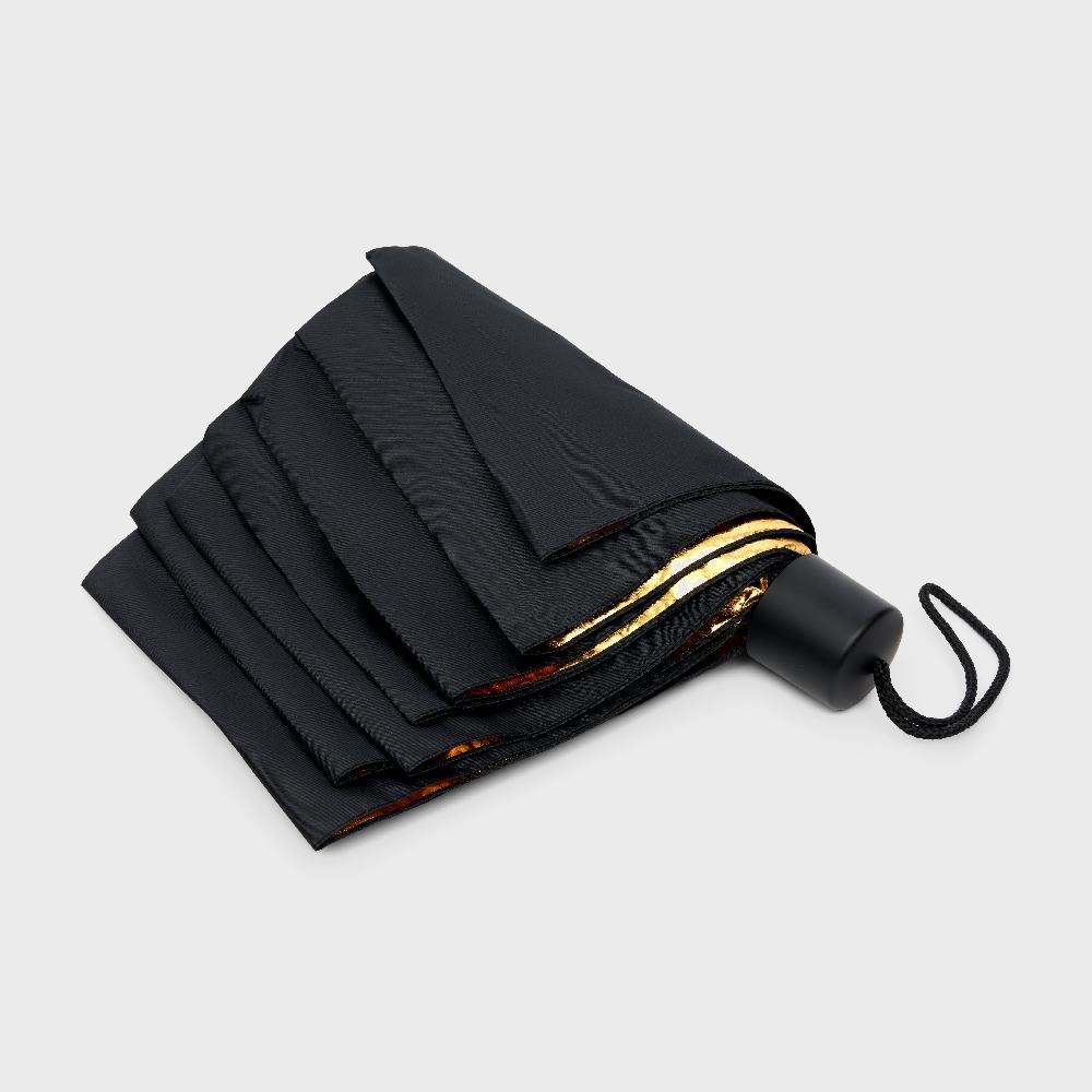 Suck Uk Black & Gold Umbrella