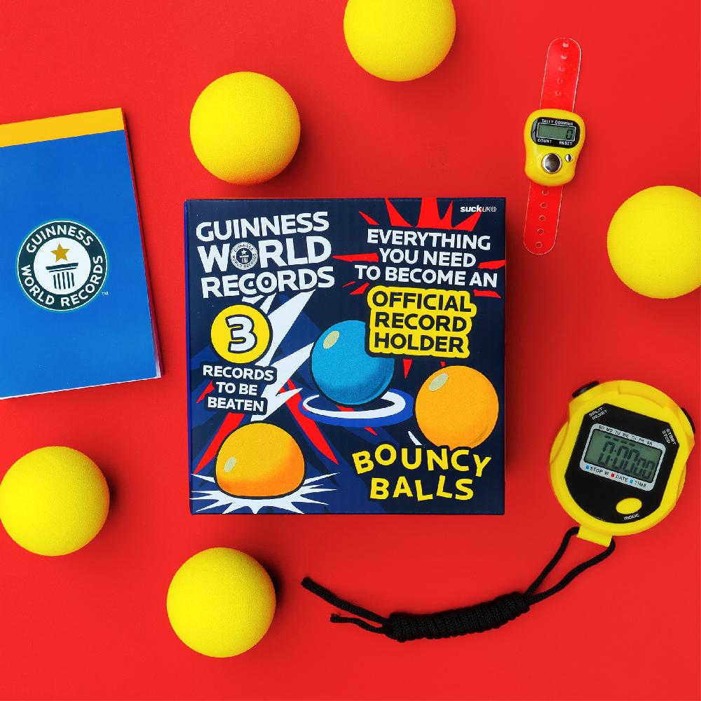 Suck Uk Bouncy Balls Record Breaker Kit