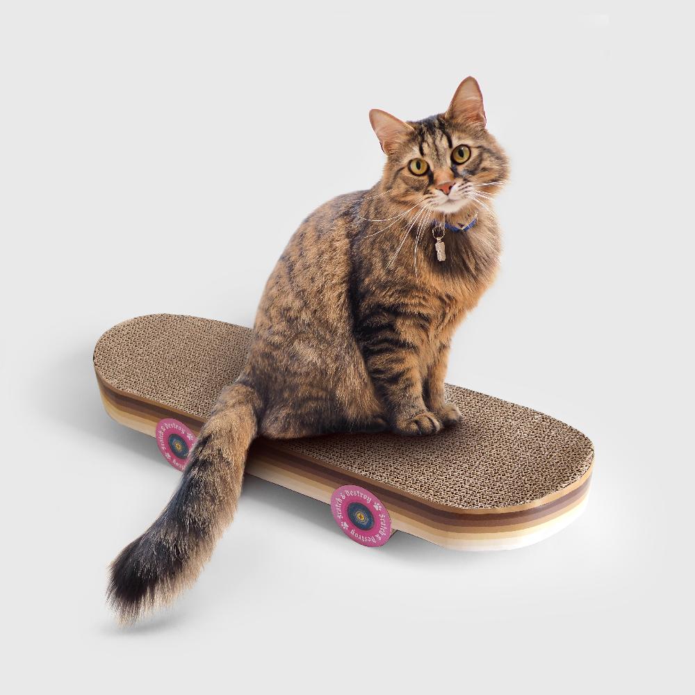 Suck Uk Cat Scratch Skateboard
