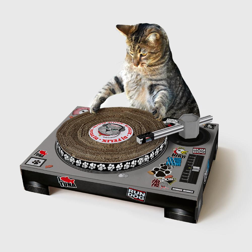 Suck Uk Cat Scratch Turntable