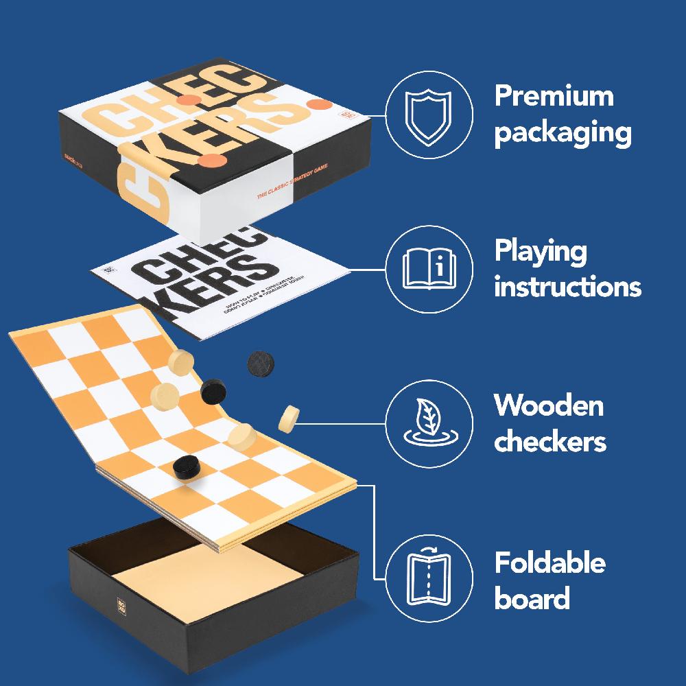Suck Uk Checkers Set