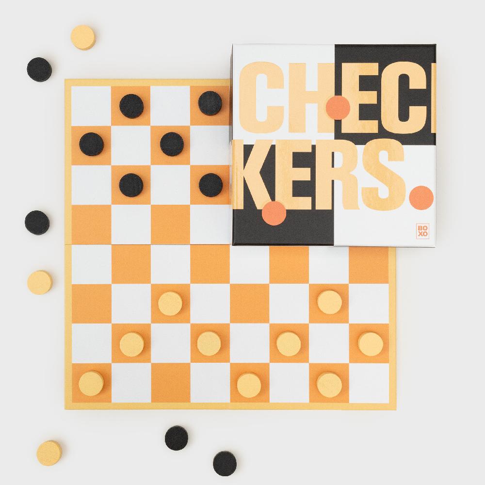 suck uk Checkers Set