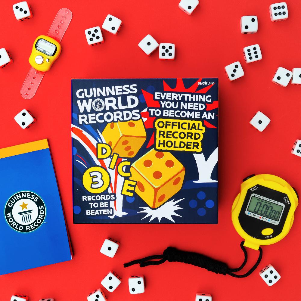 Suck Uk Dice Record Breaker Kit