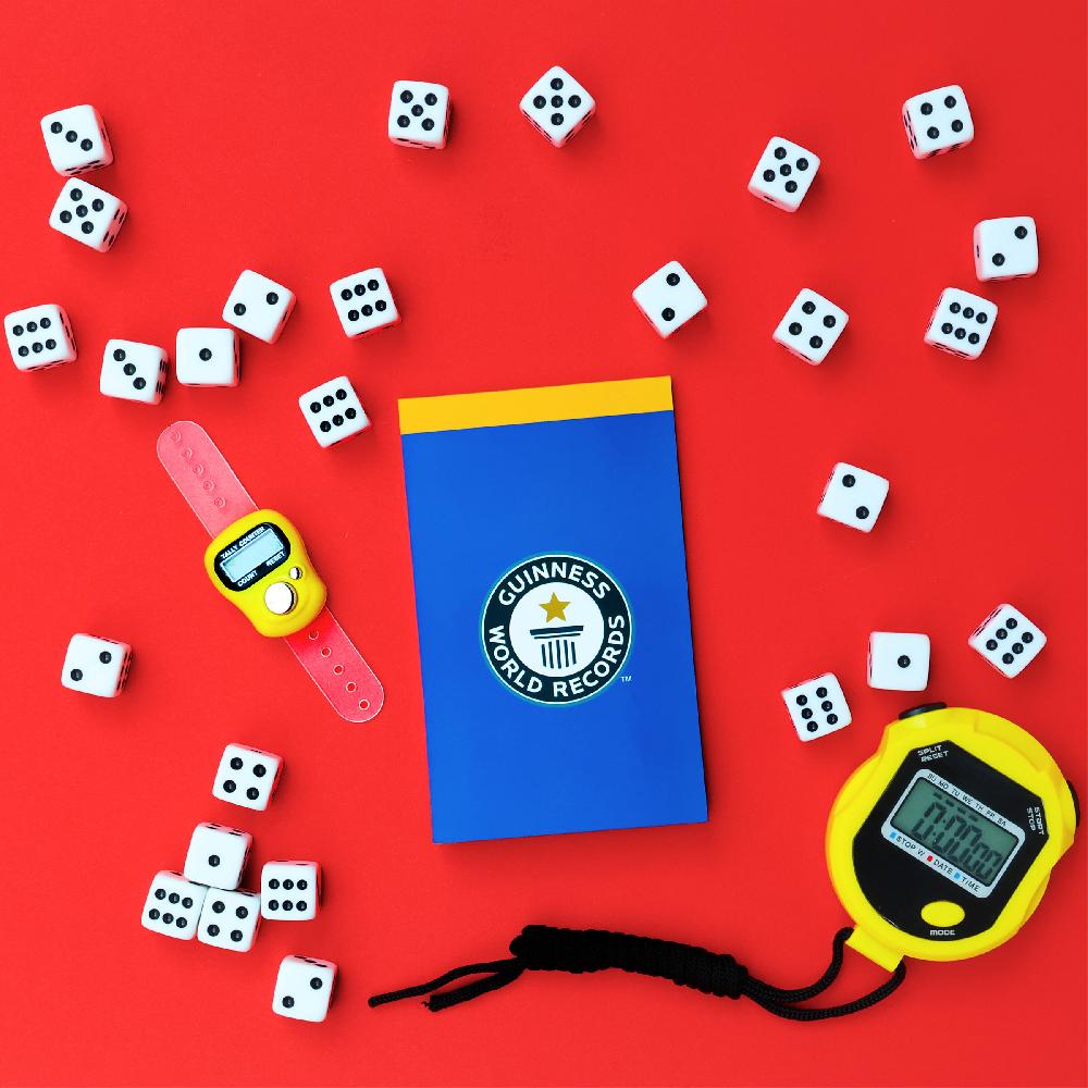 Suck Uk Dice Record Breaker Kit