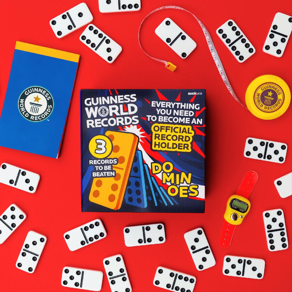 Suck Uk Dominoes Record Breaker Kit