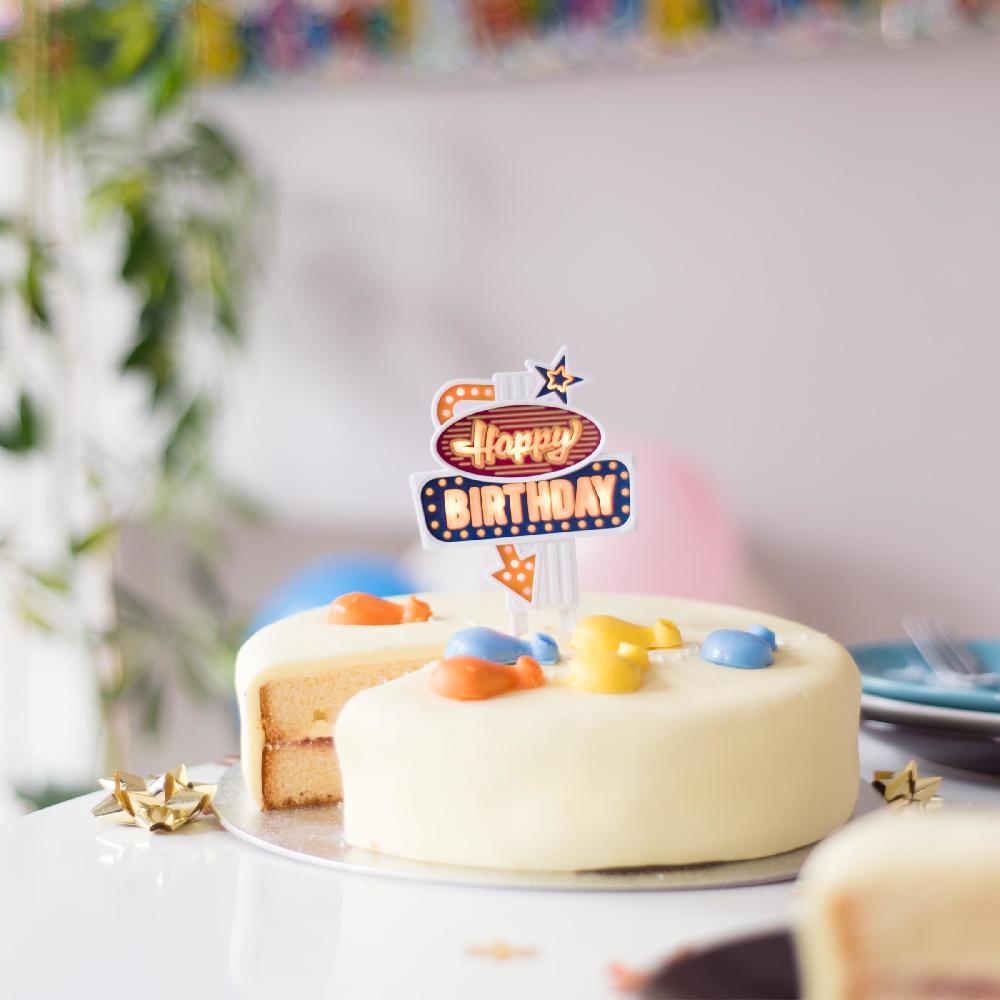 Suck Uk Flashing Cake Topper