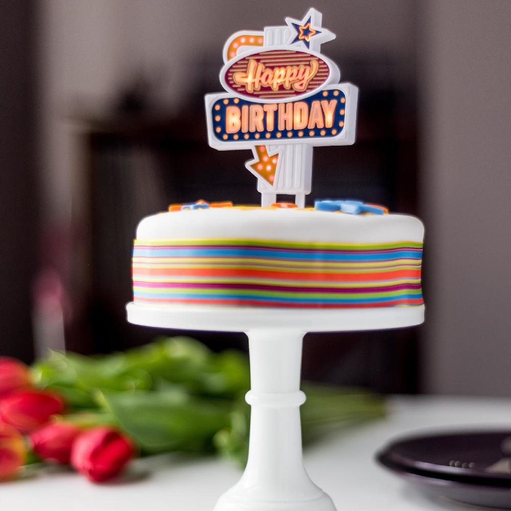 Suck Uk Flashing Cake Topper